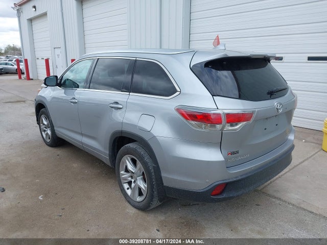 Toyota Highlander Limited V6 2015 5TDDKRFH0FS196654 Image 3
