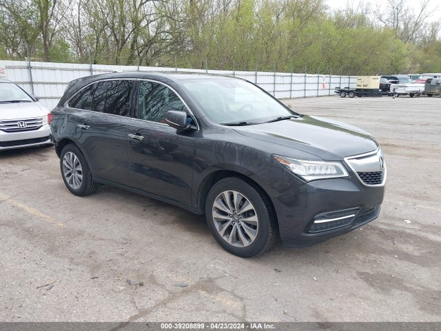 Acura Mdx Technology   Acurawatch Plus Packages/technology Package 2016 5FRYD4H46GB008491 zdjęcie główne