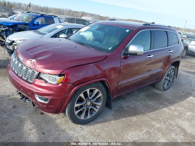 1C4RJFCT7HC707829 Jeep Grand Cherokee Overland 4x4