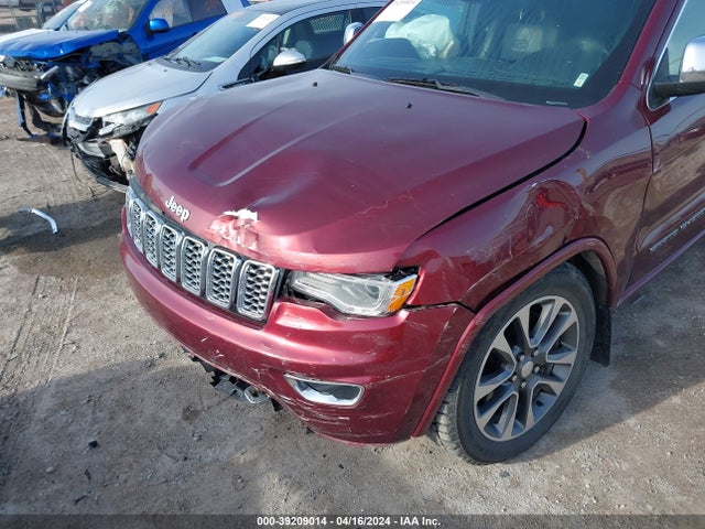 1C4RJFCT7HC707829 Jeep Grand Cherokee Overland 4x4