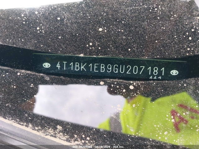 Toyota AVALON LIMITED 2016 4T1BK1EB9GU207181 Image 9