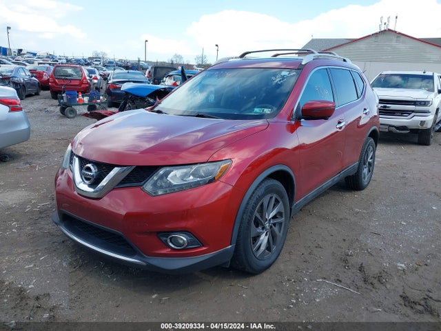 Nissan Rogue Sl 2016 5N1AT2MV6GC825512 Image 2