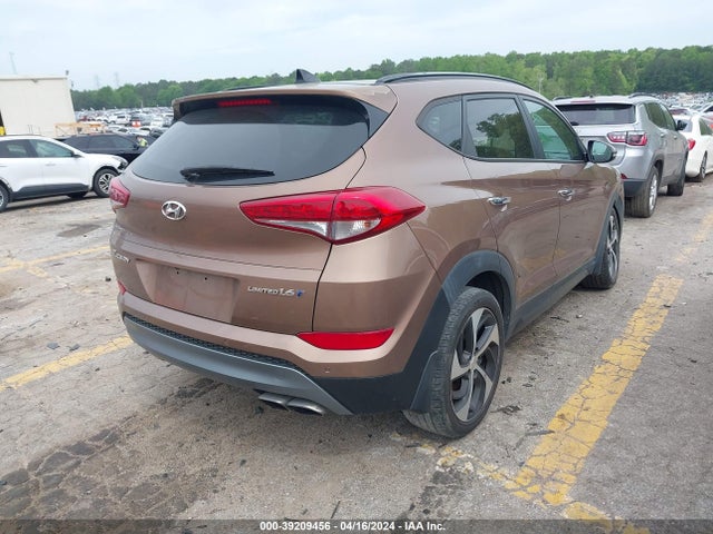 Hyundai Tucson Limited 2016 KM8J33A22GU085127 Image 4