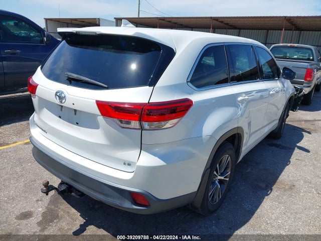 Toyota Highlander Le Plus 2017 5TDZZRFH0HS195492 Image 4