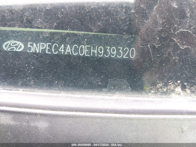 Hyundai Sonata Limited 2014 5NPEC4AC0EH939320 Image 9