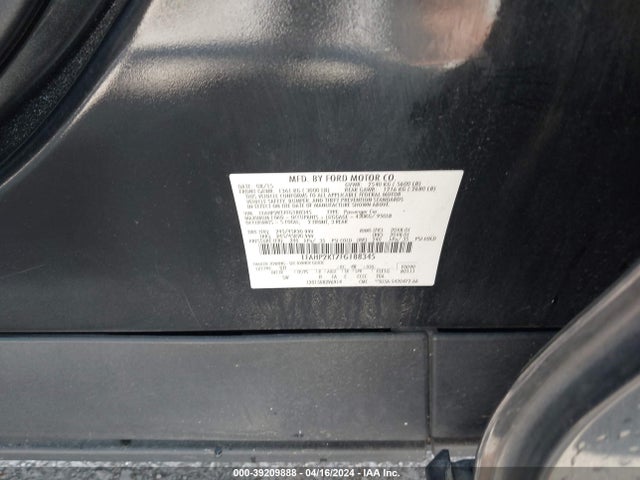 1FAHP2KT7FG188345 Ford TAURUS SHO