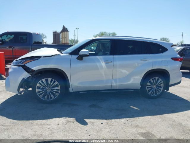 5TDEBRCH4NS101522 Toyota Highlander Hybrid Platinum