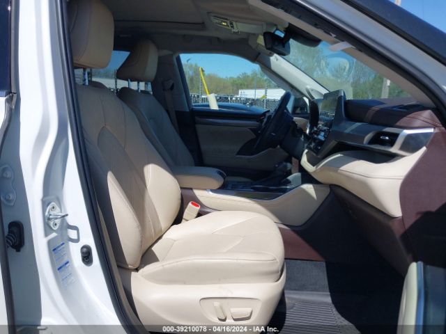 5TDEBRCH4NS101522 Toyota Highlander Hybrid Platinum
