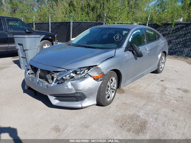 Honda Civic Lx 2018 19XFC2F51JE033890 Image 2