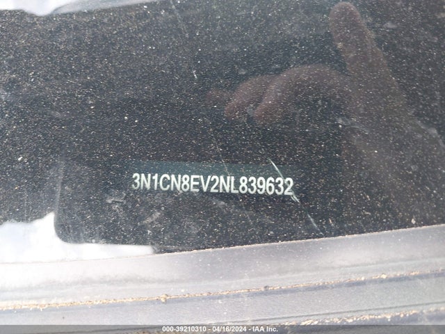 Nissan Versa 1.6 Sv Xtronic Cvt 2022 3N1CN8EV2NL839632 Image 9