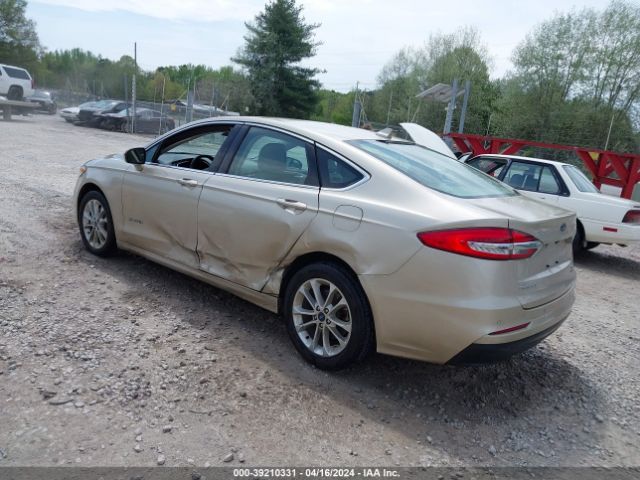 3FA6P0MU1KR220128 Ford Fusion Hybrid Sel