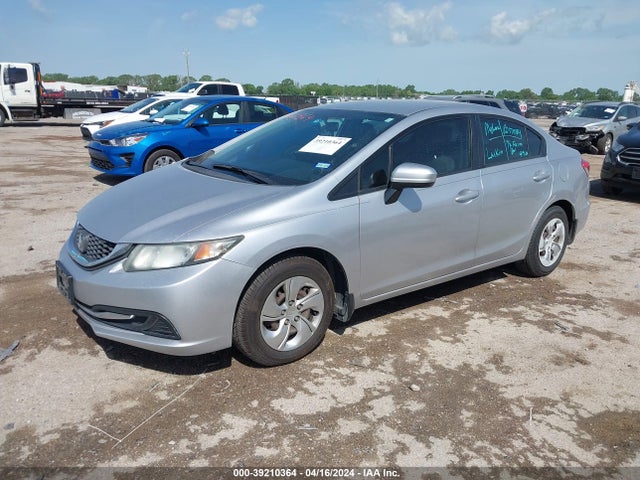 Honda Civic Lx 2014 19XFB2F54EE014159 Image 2