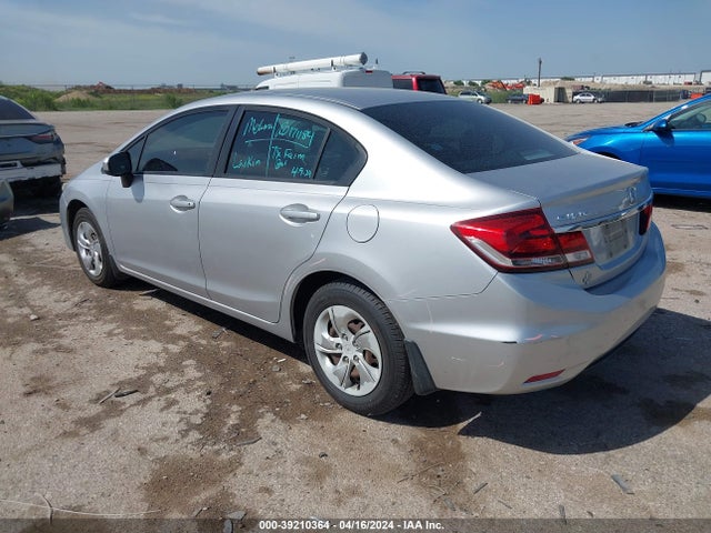 Honda Civic Lx 2014 19XFB2F54EE014159 Image 3