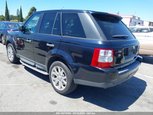 Aukcja sprzedaży 2009 Land Rover Range Rover Sport Hse, vin: SALSK25419A208205, numer aukcji: 39210394