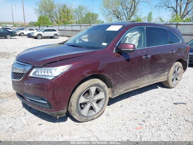 5FRYD4H2XGB023736 Acura Mdx Acurawatch Plus Package
