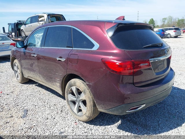 5FRYD4H2XGB023736 Acura Mdx Acurawatch Plus Package