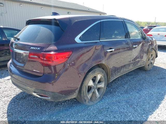 5FRYD4H2XGB023736 Acura Mdx Acurawatch Plus Package
