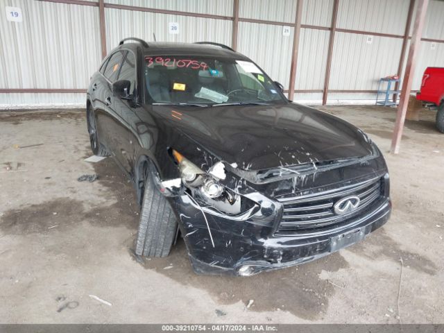 Auction sale of the 2015 Infiniti Qx70, vin: JN8CS1MU9FM381105, lot number: 39210754