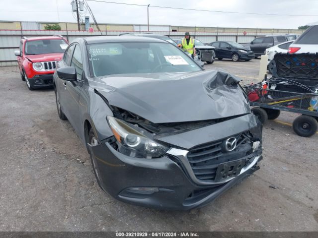 Aukcja sprzedaży 2017 Mazda Mazda3 Sport, vin: JM1BN1K77H1143463, numer aukcji: 39210929