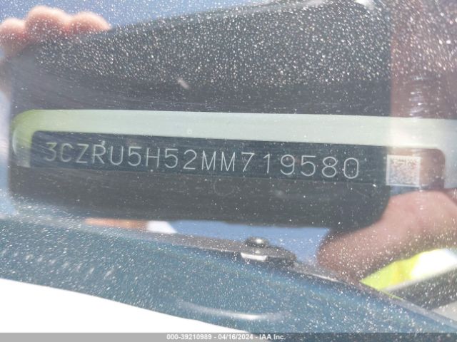 3CZRU5H52MM719580 Honda Hr-v 2wd Ex