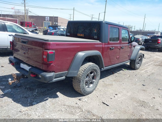Jeep Gladiator Rubicon 4x4 2021 1C6JJTBG1ML520099 Image 4