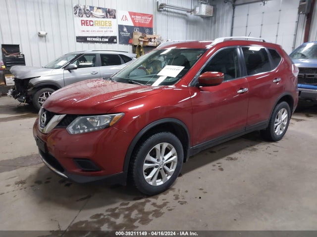 Nissan ROGUE SV 2016 KNMAT2MV3GP645143 Image 2