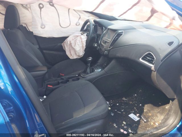 3G1BD6SM0HS542955 Chevrolet Cruze Lt Manual