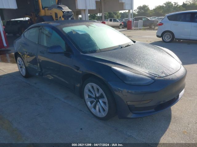 Продажа на аукционе авто 2022 Tesla Model 3 Long Range Dual Motor All-wheel Drive, vin: 5YJ3E1EB0NF204028, номер лота: 39211299