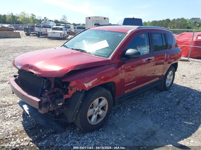 Jeep Compass Sport 2014 1C4NJCBA9ED620579 Image 2