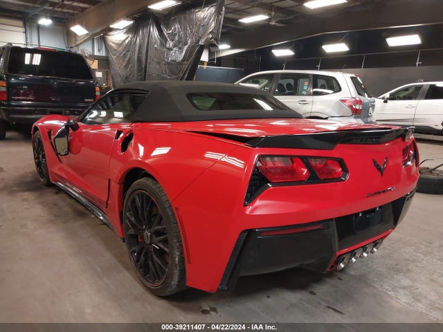 Chevrolet Corvette Stingray Z51 2014 1G1YM3D72E5135287 Image 3