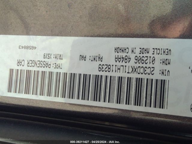 2C3CDXKT1LH118239 Dodge Charger Police Awd