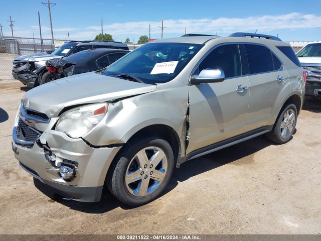 Chevrolet Equinox Ltz 2015 2GNALDEK6F1161356 Image 2