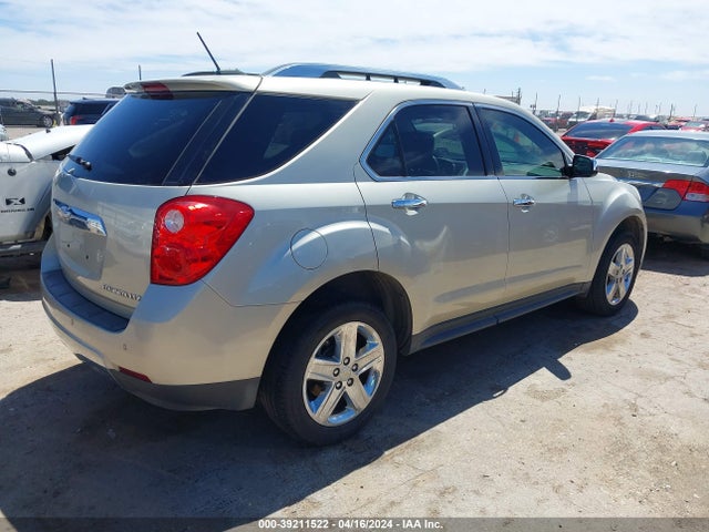 Chevrolet Equinox Ltz 2015 2GNALDEK6F1161356 Image 4
