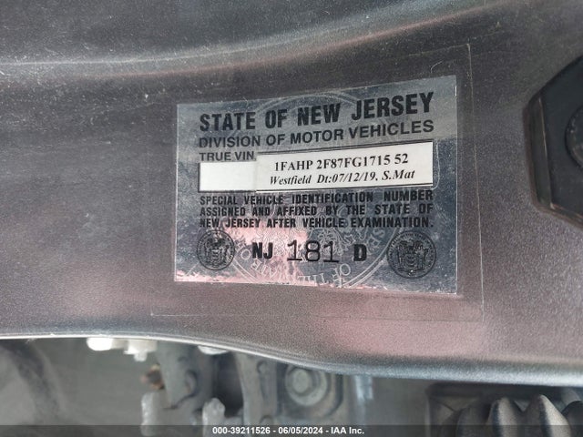 1FAHP2F87FG171552 Ford Taurus Limited