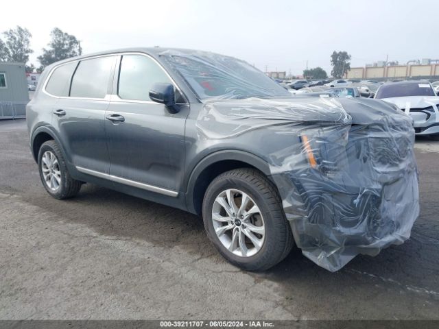 2021 Kia Telluride Lx მანქანა იყიდება აუქციონზე, vin: 5XYP24HC9MG114822, აუქციონის ნომერი: 39211707