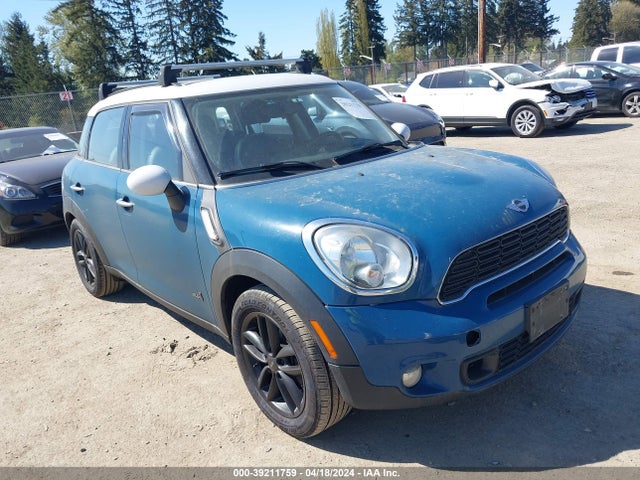 2012 MINI COOPER S COUNTRYMAN WMWZC5C56CWL57166 Photo 0