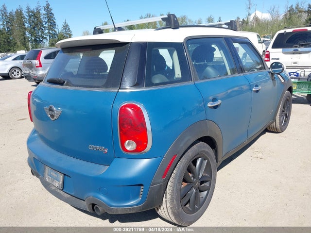 2012 MINI COOPER S COUNTRYMAN WMWZC5C56CWL57166 Photo 3