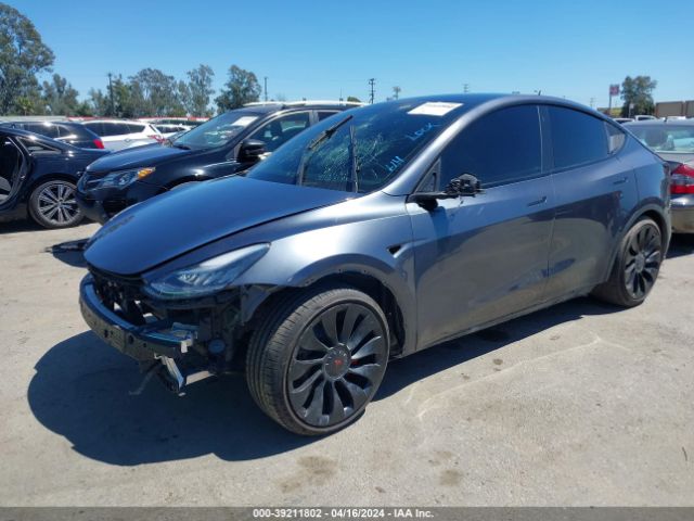 7SAYGDEF3NF547827 Tesla Model Y Performance Dual Motor All-wheel Drive