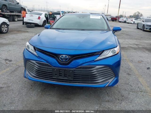 4T1F31AKXLU015282 Toyota Camry Xle Hybrid