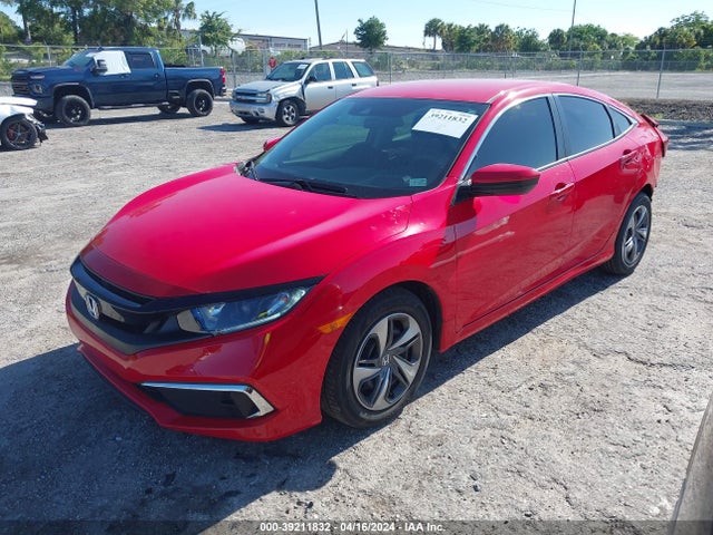 Honda Civic Lx 2020 2HGFC2F61LH551208 Image 2
