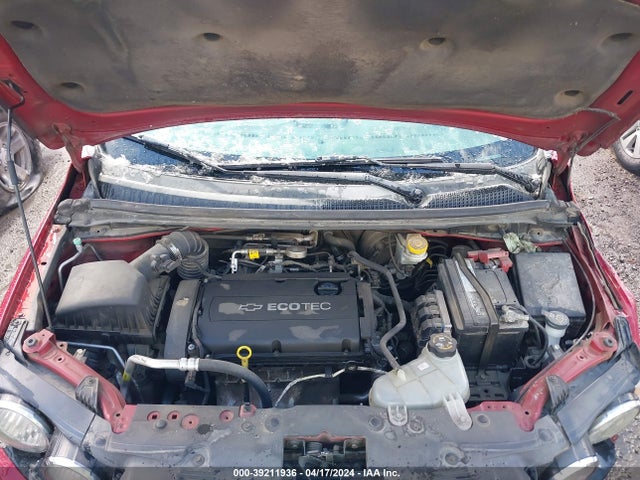 Chevrolet Sonic Ls Manual 2014 1G1JB6SH2E4186430 Image 10