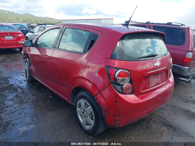 Chevrolet Sonic Ls Manual 2014 1G1JB6SH2E4186430 Image 3