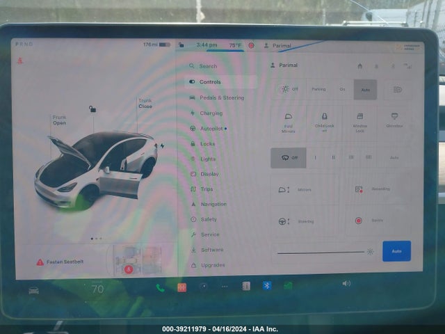 7SAYGDEF6NF457457 Tesla Model Y Performance Dual Motor All-wheel Drive