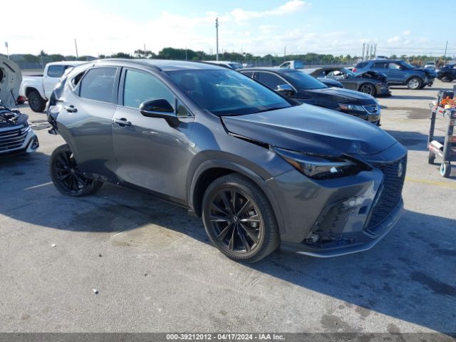 Продаж на аукціоні авто 2022 Lexus Nx 350 F Sport Handling, vin: 2T2KGCEZXNC014526, номер лоту: 39212012