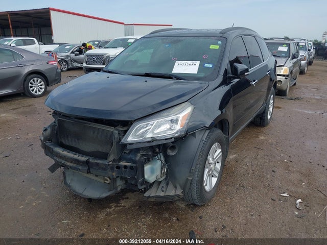 Chevrolet Traverse 1lt 2014 1GNKRGKD4EJ156834 Image 2