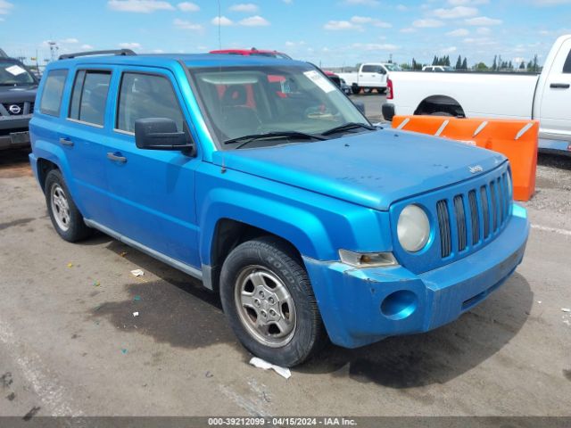 Продажа на аукционе авто 2008 Jeep Patriot Sport, vin: 1J8FT28W08D781721, номер лота: 39212099