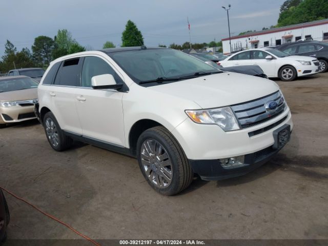 Auction sale of the 2008 Ford Edge Limited, vin: 2FMDK39C48BA23474, lot number: 39212197