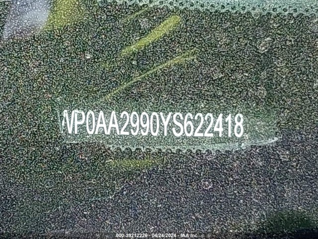 2000 PORSCHE 911 WP0AA2990YS622418 Photo 8