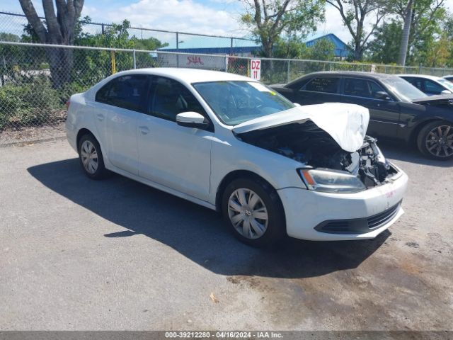 Auction sale of the 2014 Volkswagen Jetta 1.8t Se, vin: 3VWD07AJ5EM407718, lot number: 39212280