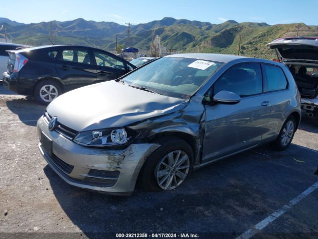 3VW817AU4FM080612 Volkswagen Golf Tsi S 2-door